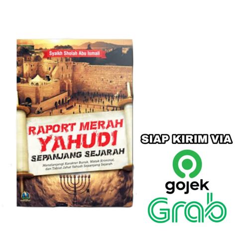 Jual Buku Raport Merah Yahudi Sepanjang Sejarah Pustaka Imam Bonjol