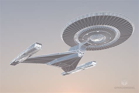 Star Trek Spaceship Uss Discovery Free 3d Model - .Blend, .C4d, .Dae ...