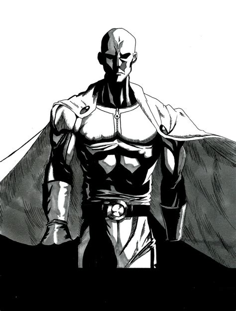 Saitama - One Punch Man fan art by Jef-minou on DeviantArt