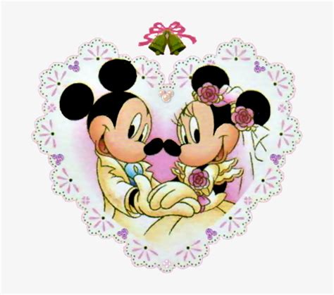 By Milliepie Mickey And Minnie Wedding Anniversary Transparent PNG