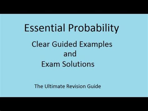 Probability Venn Diagrams And Conditional Probability A Level Maths