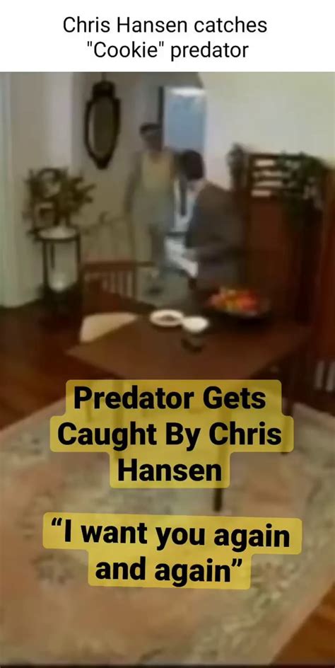 Chris Hansen Catches Cookie Predator Predator Gets Caught By Chris