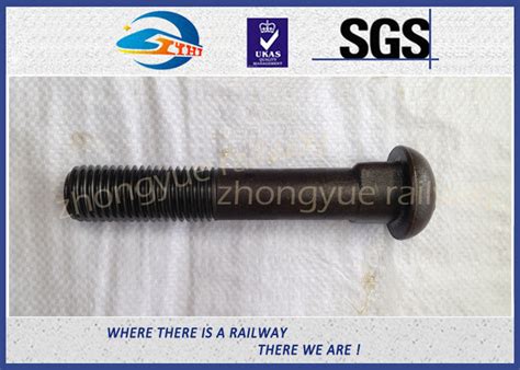 Railroad Track Bolts Fish Bolts Hexagon Head Bolt For Railway Fastening