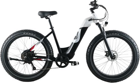 Germina Fat Bike D Cali Damski Czarny Rower Elektryczny Niskie