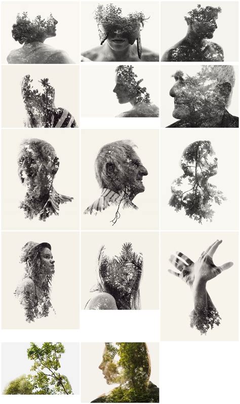 Christoffer Relander We Are Nature Series Multiple Exposure