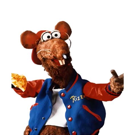 Latest The Muppets Rizzo The Rat Jacket | Red & Blue Varsity Jacket