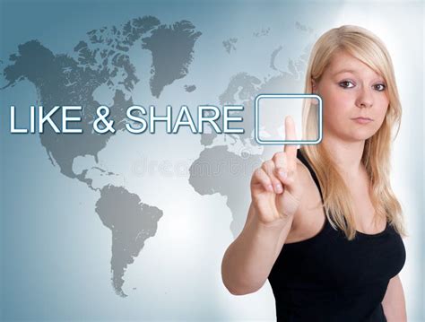 Like and share stock photo. Image of global, connection - 43790616