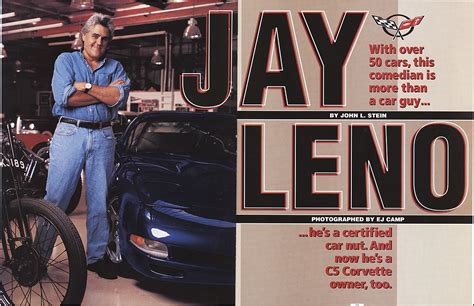 Corvette Quarterly's 1999 Jay Leno Interview - Corvette Report