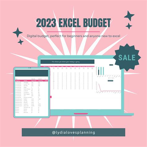 2023 Excel Budget Tracker - Etsy