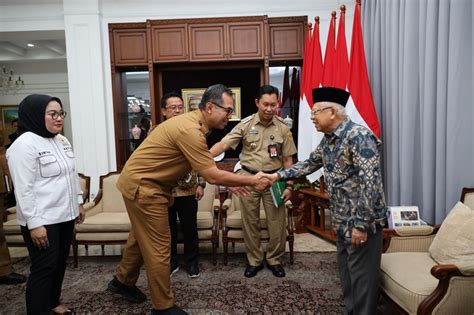 Pj Bupati Bogor Laporkan Progres Penataan Kawasan Puncak Ke Wapres