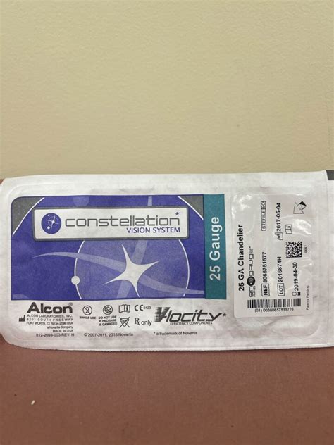 New Alcon Alcon Constellation Vision System Disposables