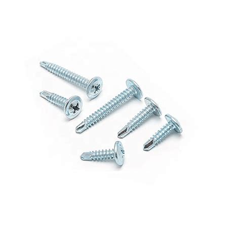 Zinc Wafer Modified Truss Head Tek Self Drilling Sheet Metal Screws