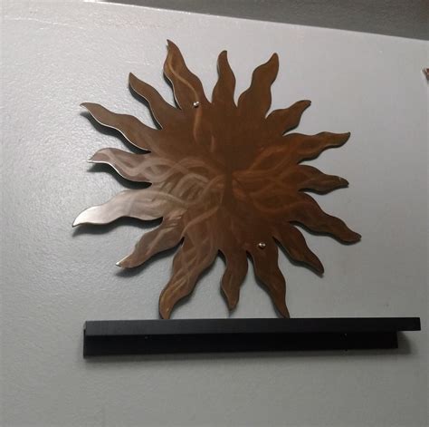 Metal Wall Decor Sun Wall Art Large Indoor Outdoor Sun Etsy