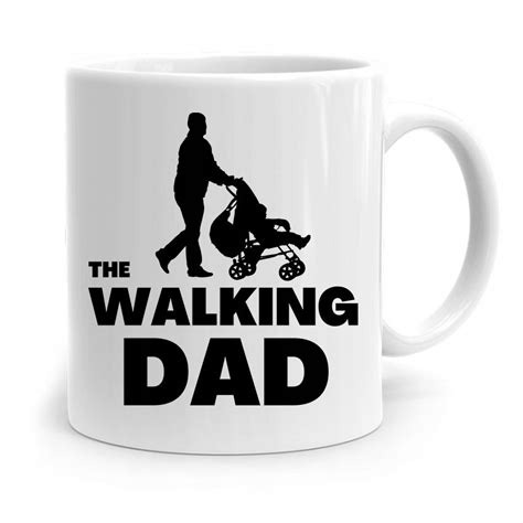 KUBEK NA DZIEŃ OJCA DLA TATY THE WALKING DAD z Nadrukiem ze Zdjęciem