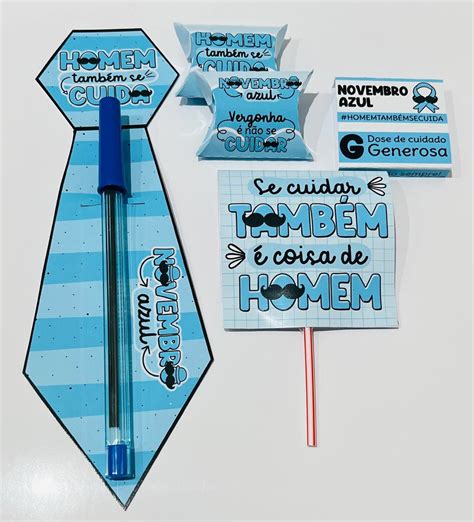 Kit Digital Novembro Azul Elo Produtos Especiais