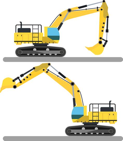 Download Transparent Excavator Png - Excavator Vector Png Clipart ...