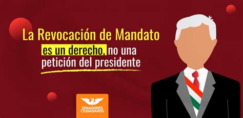 Movimiento Ciudadano Propone Ley Federal De Revocaci N De Mandato