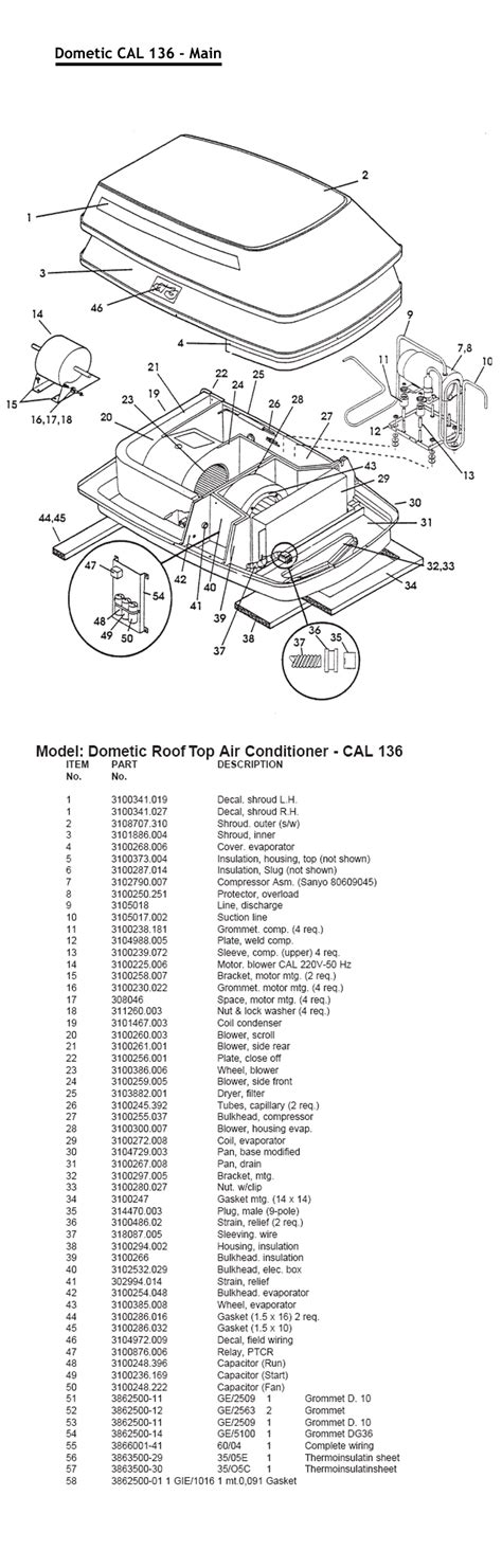 17+ Dometic 9100 Awning Parts Diagram Images // Parts Diagram Catalog