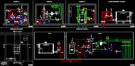 Planos De Calefacci N En Dwg Autocad Calefacci N Climatizaci N En