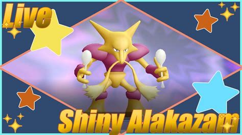 Live Shiny Kadabra Evolved To Alakazam Pokemon Lets Go Eevee Youtube