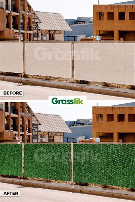 Artificial Privacy Fence And Grass Fence Panels Los Angeles Grasstik