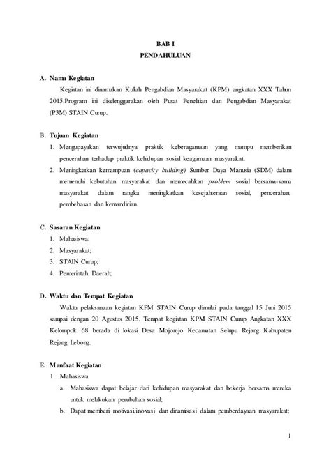 Konsep 22 Contoh Laporan Kegiatan