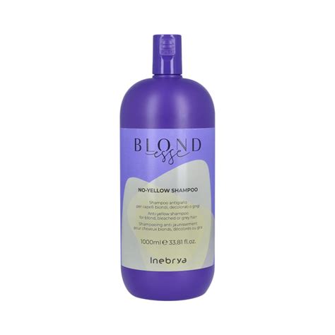 INEBRYA ICE CREAM BLONDESSE NO YELLOW Shampoo neutralisiert Gelbtöne 1000ml