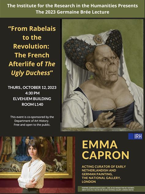 Thursday Br E Lecture With Dr Emma Capron National Gallery London