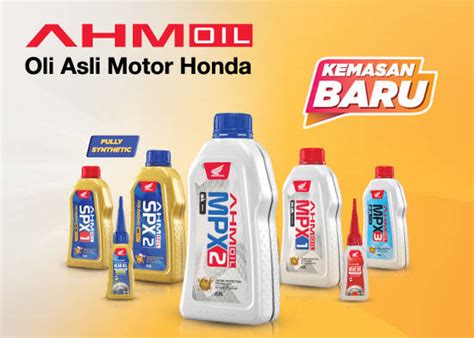 AHM OIL Hadir Dengan Kemasan Baru PT Astra Honda Motor