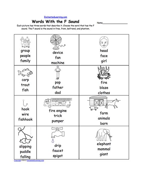 F Sound Worksheet | Phonics kindergarten, Lettering, Learning worksheets