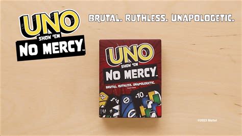 UNO Show Em No Mercy Uno Mattel Boardgametiktok 55 OFF