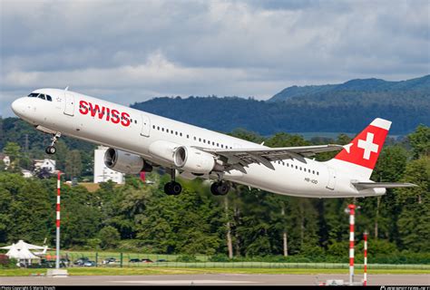 Hb Iod Swiss Airbus A321 111 Photo By Mario Trusch Id 1082498