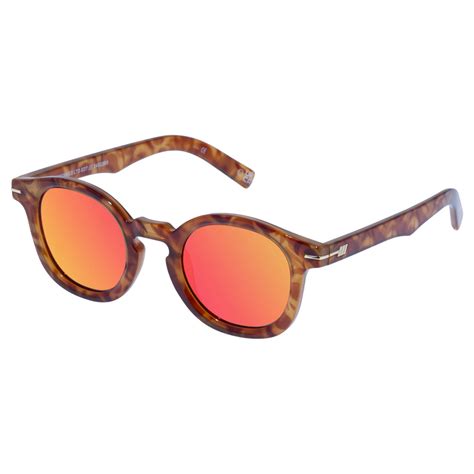 Hoodwinked Ltd Edt Vintage Tort Uni Sex Round Sunglasses Le Specs