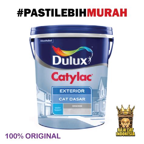 Jual Cat Dasar Tembok Luar Exterior Dulux Catylac Wall Sealer Kg