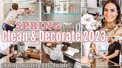 NEW SPRING CLEAN DECORATE With ME 2023 Using Decor I Already Have