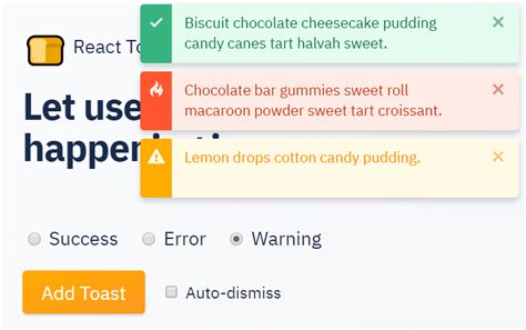Top 5 React Toast Components For Developers