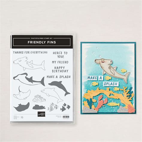 Stempelset Friendly Fins Van Stampin Up