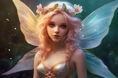 Premium Ai Image Beautiful And Classy Image Of Fairy Girl Generated By Ai