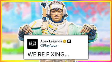 Apex Legends New Update Today ACTUALLY Fixing IT YouTube