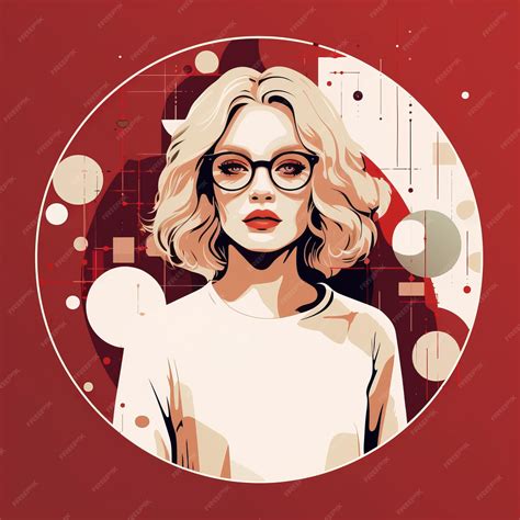 Premium Photo | Modern Pop Culture Graphic Illustration With Girl And