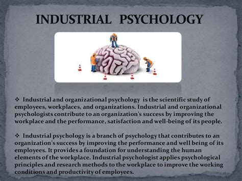 Industrial psychology