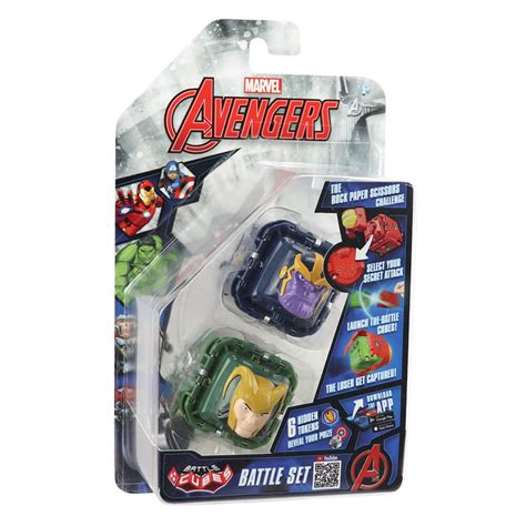 Battle Cubes Battle Set - Loki vs Thanos | Aussie Toys Online