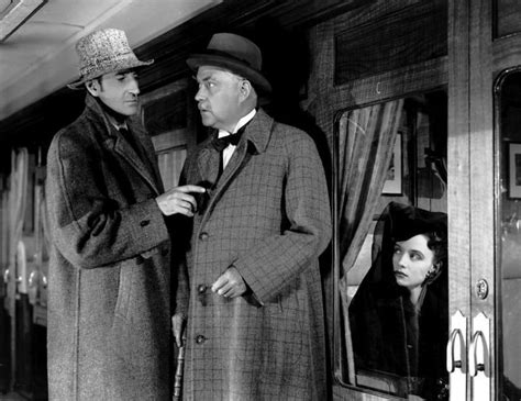 Basil Rathbone As Sherlock Holmes And Nigel Bruce As Dr Watson In