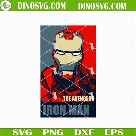 The Avengers Iron Man Svg Super Hero Svg Tony Stark Svg Marvel Movie Svg Cut Files For Cricut