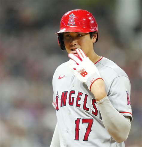 大谷翔平珍部門打撃妨害メジャートップ独走 最多記録は16年エルスベリーの12回 MLB写真ニュース 日刊スポーツ