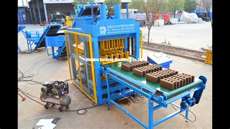 Df Automatic Clay Interlocking Brick Making Machine Youtube