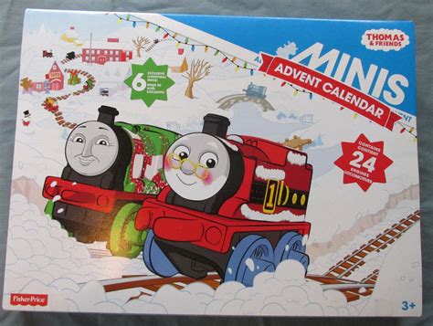 thomas  tank engine advent calendar   mini engines  xmas