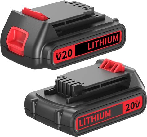 Amazon Battery V For Black Decker Lithium Batteries Volt