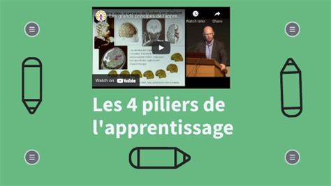 Les 4 Piliers De L Apprentissage