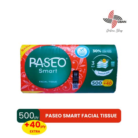 Jual Paseo Smart Facial Tissue Sheets Ply Shopee Indonesia